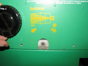side view / oscillation-crank-(retracted)
