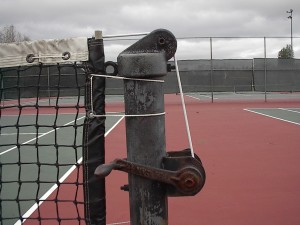 Court Equipment Platform Tennis Net Post, 241
